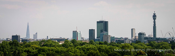 Skyline of London