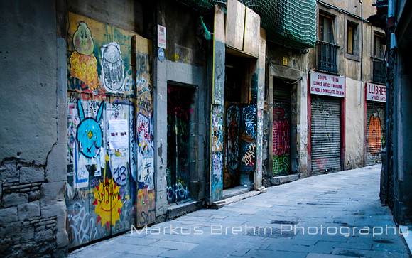 Barcelona Alleyway