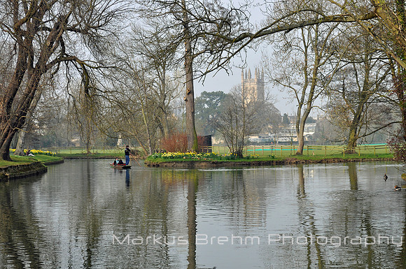 Punting in Oxford