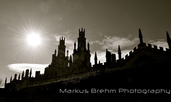Oxford Spires in the sun