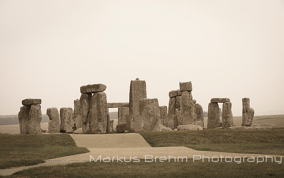 The path leading to Stonehenge