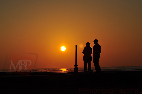 Watching the sunset